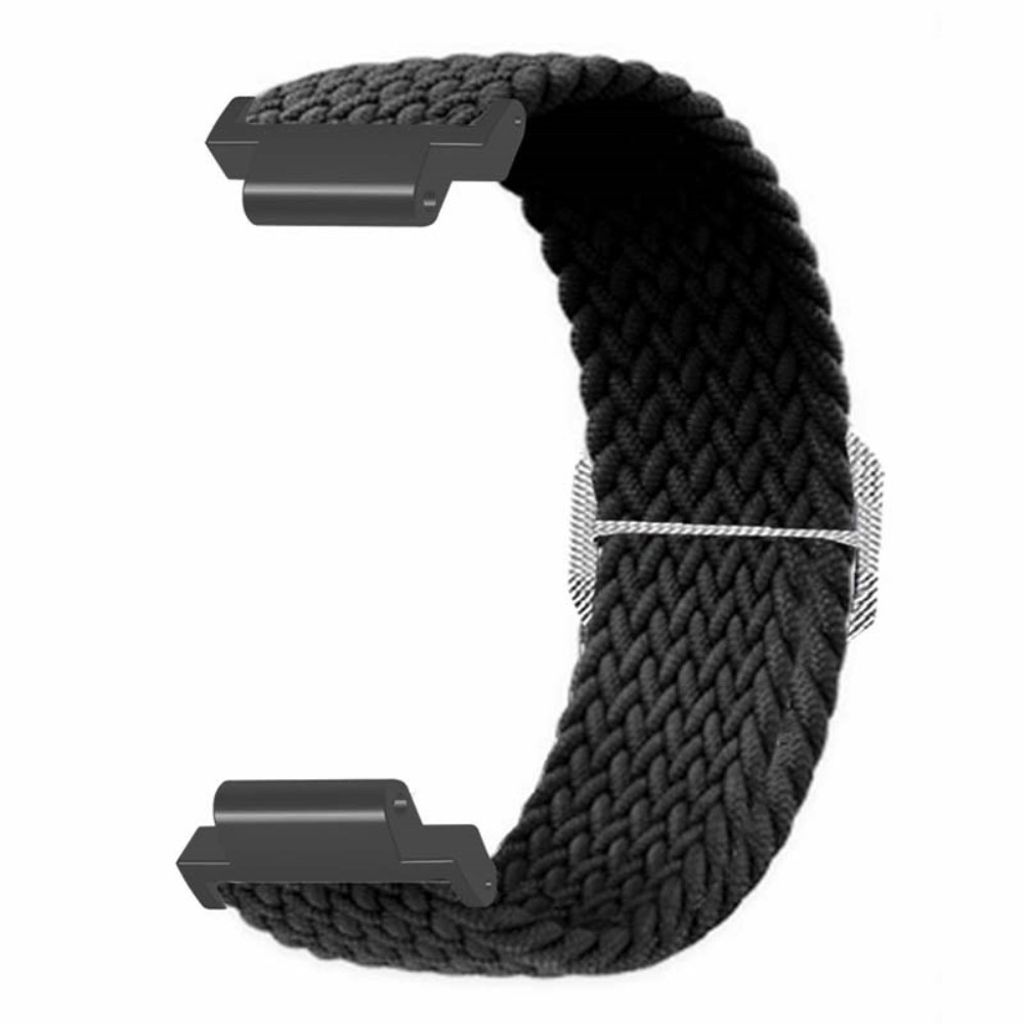 Garmin Forerunner 220/230/235/620/630/735X klockarmband i nylon - Svart