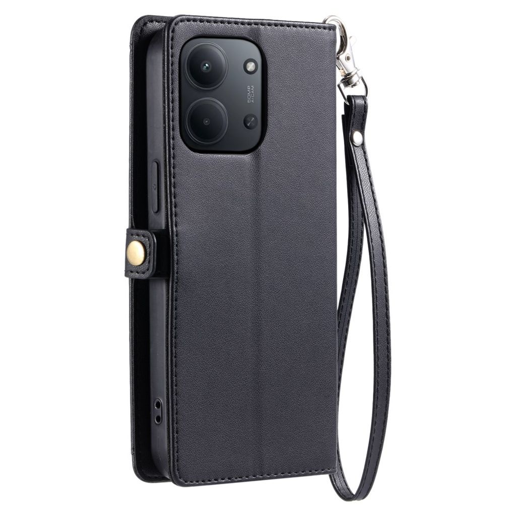 Xiaomi Redmi 15C 5G / 15C 4G Kotelo Kantohihna - Musta