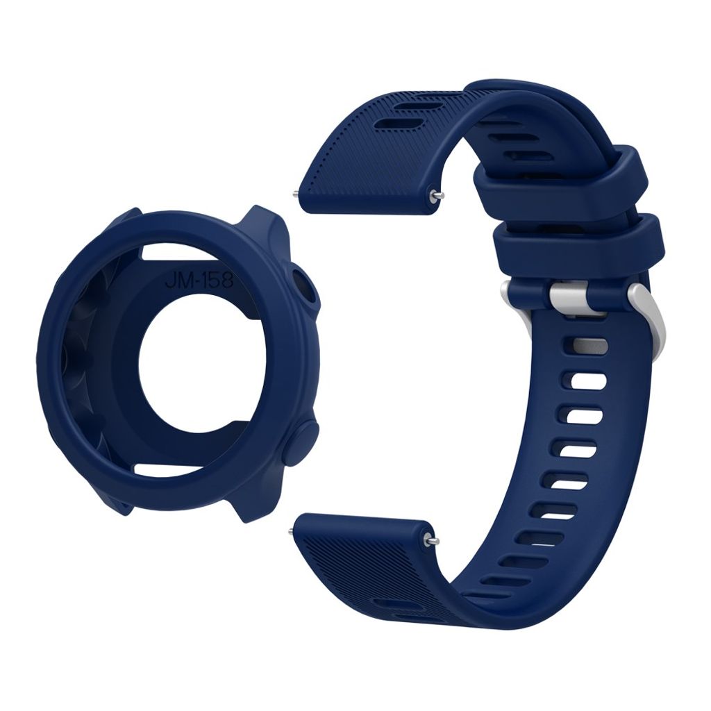 Garmin Forerunner 158 Klokkereim med Deksel - Mørkeblå