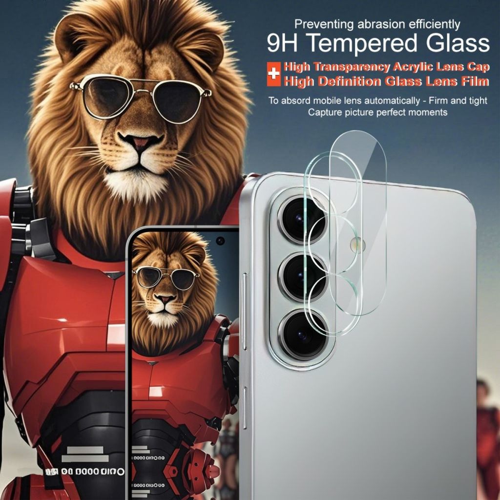 IMAK Samsung Galaxy S26 Plus Camera Lens Protector + Acrylic Cap