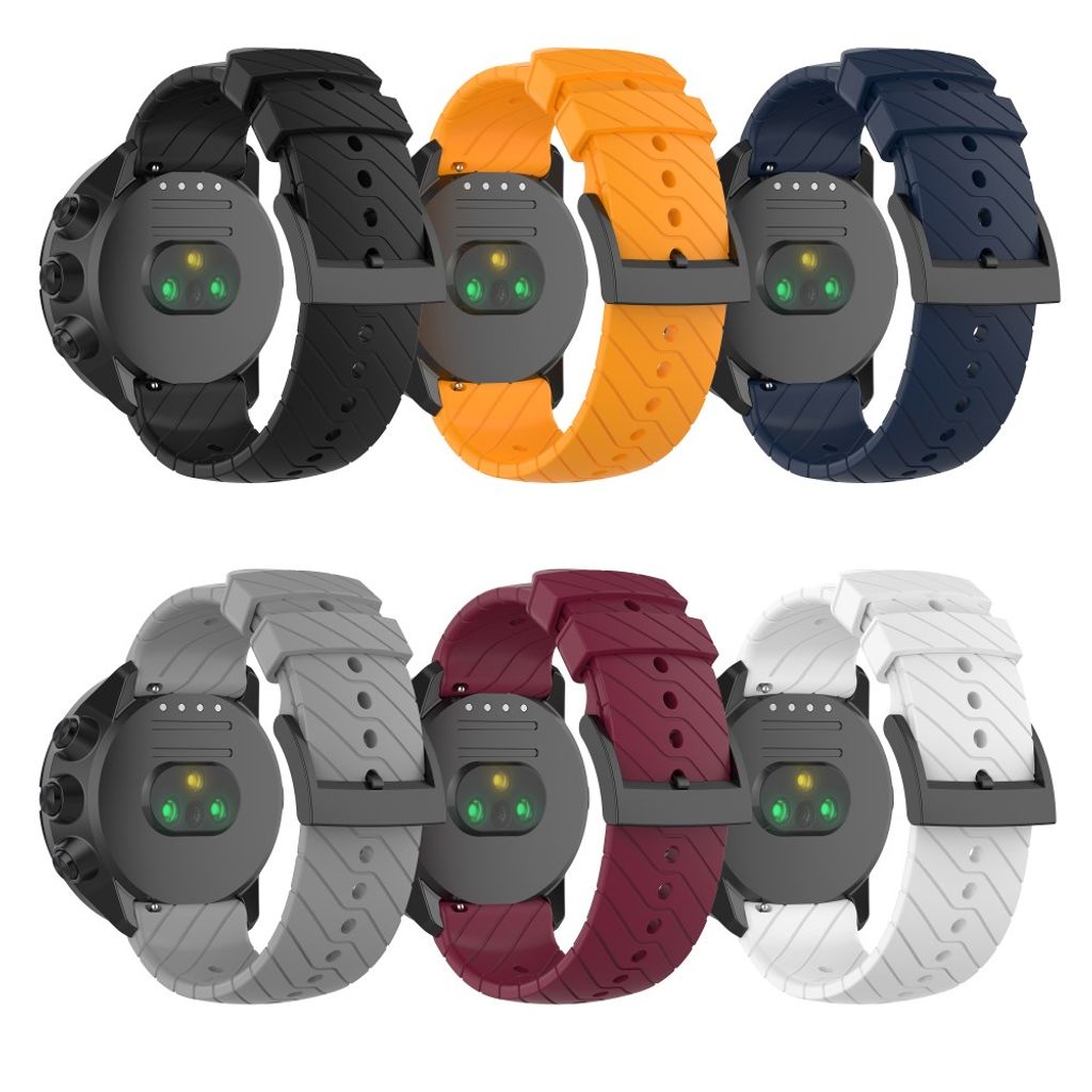 Suunto Spartan Sport/Suunto 9/Suunto D5 Klockarmband – Svart