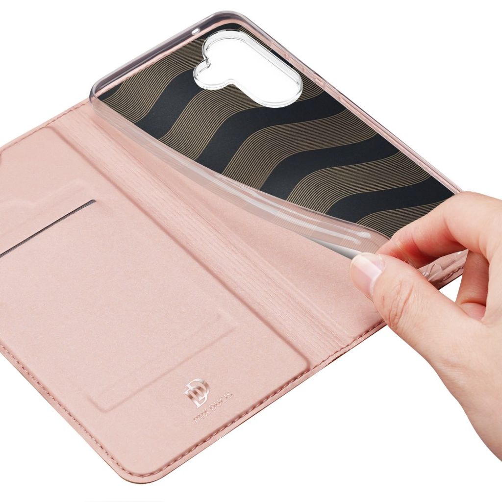 DUX DUCIS Samsung Galaxy S26 Plus Wallet Cover Stand - Pink