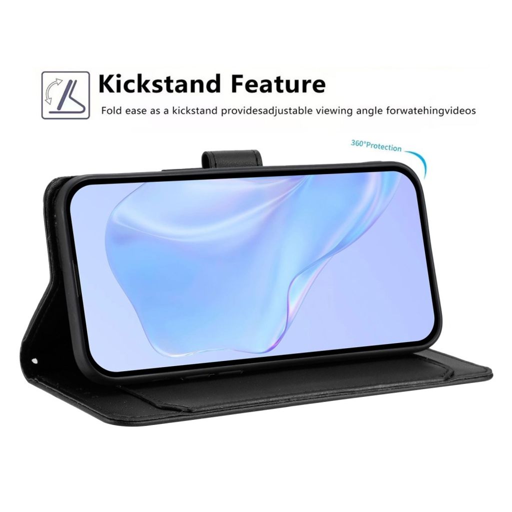 Samsung Galaxy A27 Lommeboketui Stativ – Svart