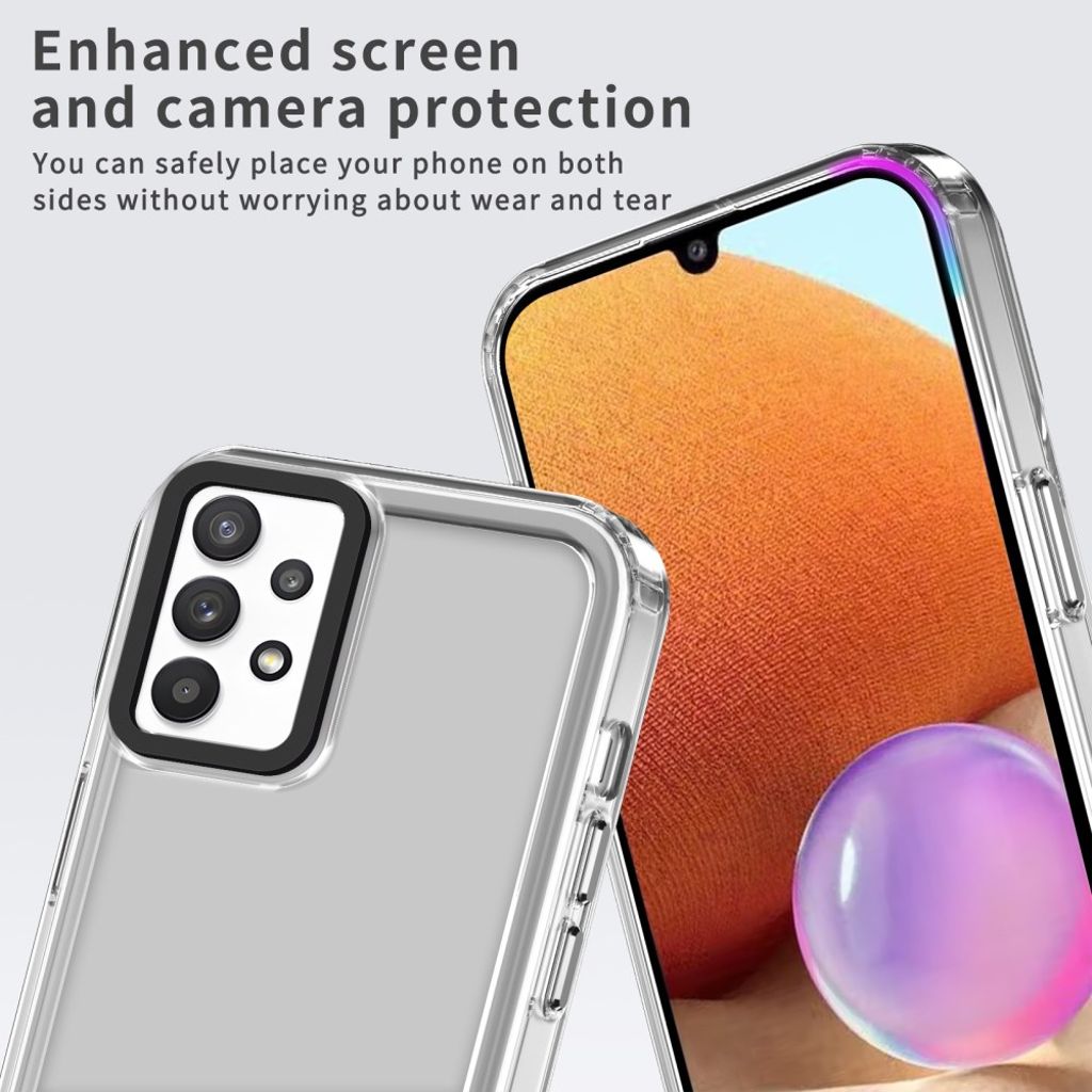 Samsung Galaxy A32 4G Kuori - Läpinäkyvä