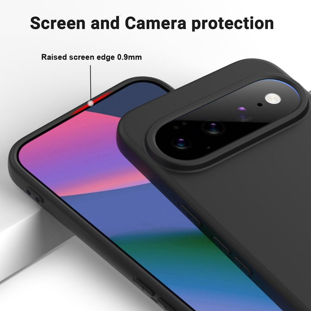 Google Pixel 11 Pro XL Deksel I Silikon - Svart