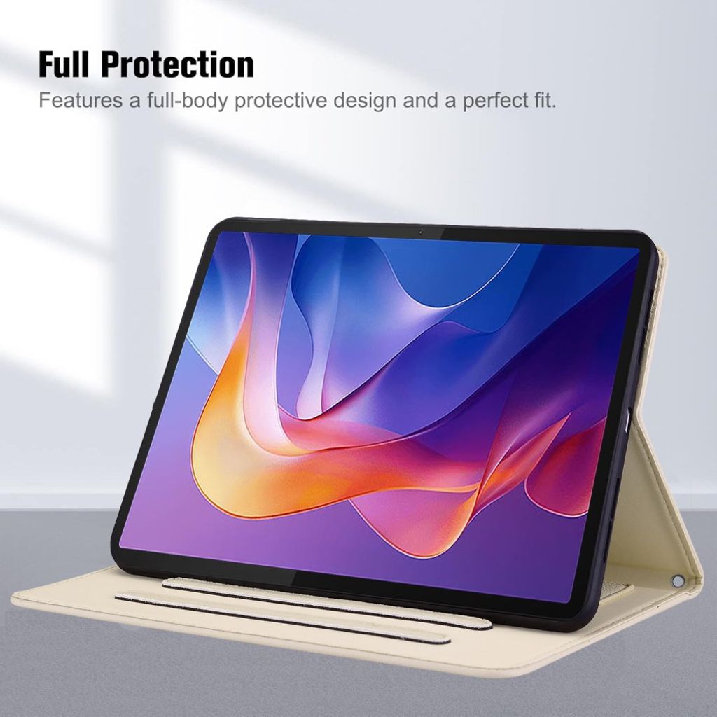 Samsung Galaxy Tab S11 Ultra/S10 Lite/S10 FE/S9 m.fl. Pungetui - Beige