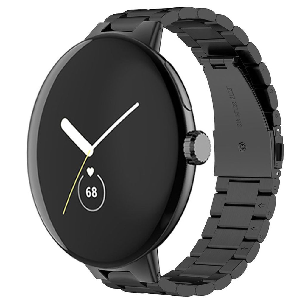 Google Pixel Watch 3 41 mm Kellonranneke Ruostumaton teräs - musta