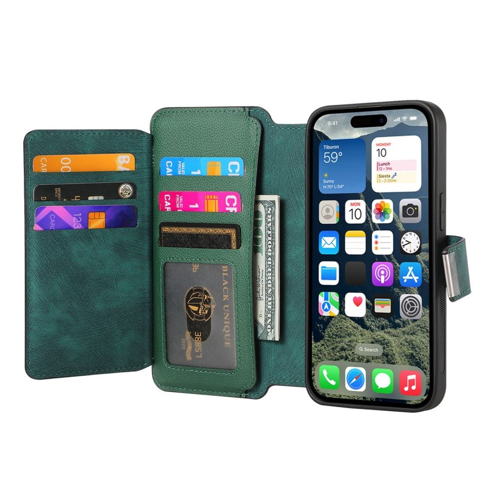 CASENEO iPhone 16 Plus Cover with Stand - Green