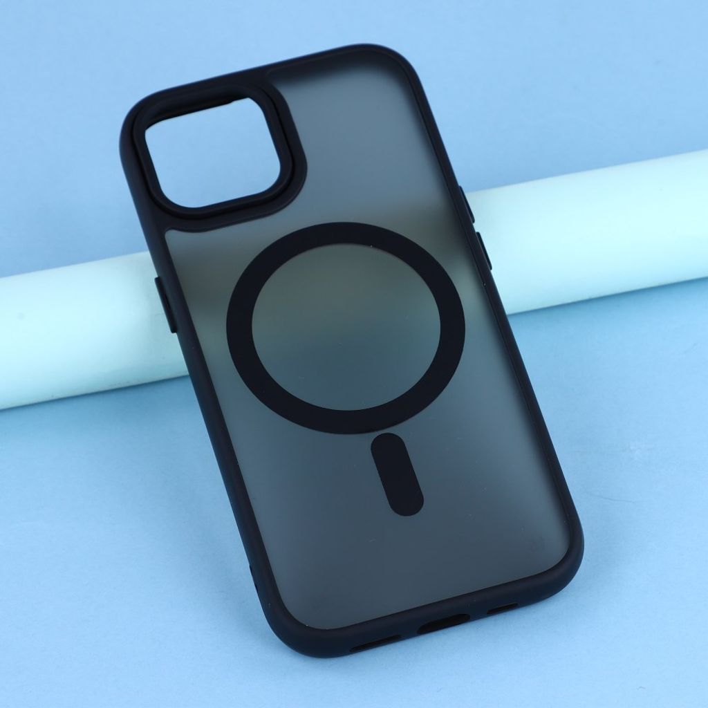 iPhone 14 Plus MagSafe Kuori - Musta