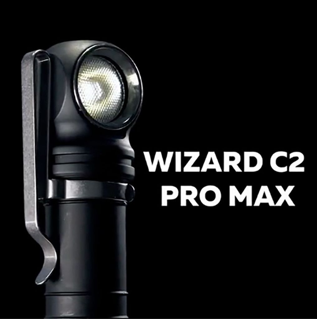 Armytek Wizard C2 Pro Max Magnet USB Pannlampa – 4000 Lumen Kallvit