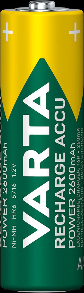 VARTA Recharge Accu Power AA-akku 2600 mAh, 4 kpl