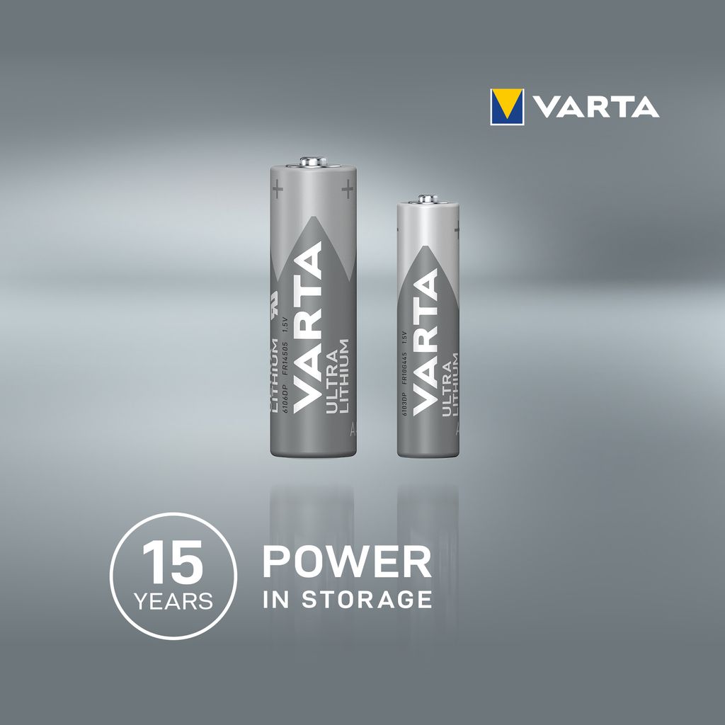 VARTA Ultra Lithium AAA-batteri, 4-pack