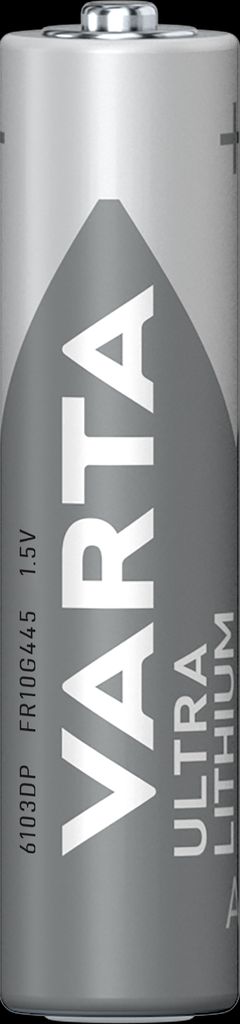 VARTA Ultra Lithium AAA-batteri, 4-pack