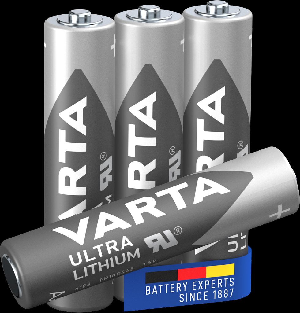 VARTA Ultra Lithium AAA-batteri, 4-pack