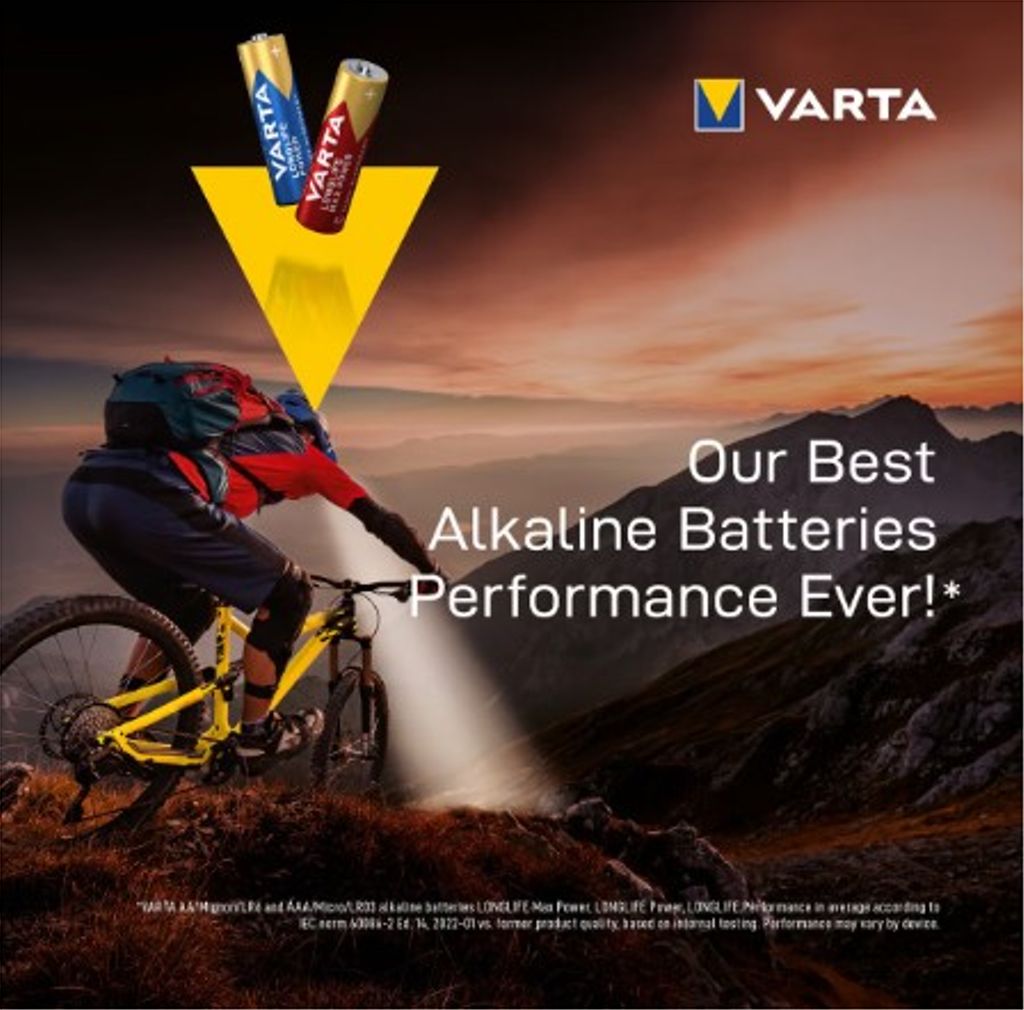 Varta Longlife Power AAA-batteri LR03 100-pack XXL