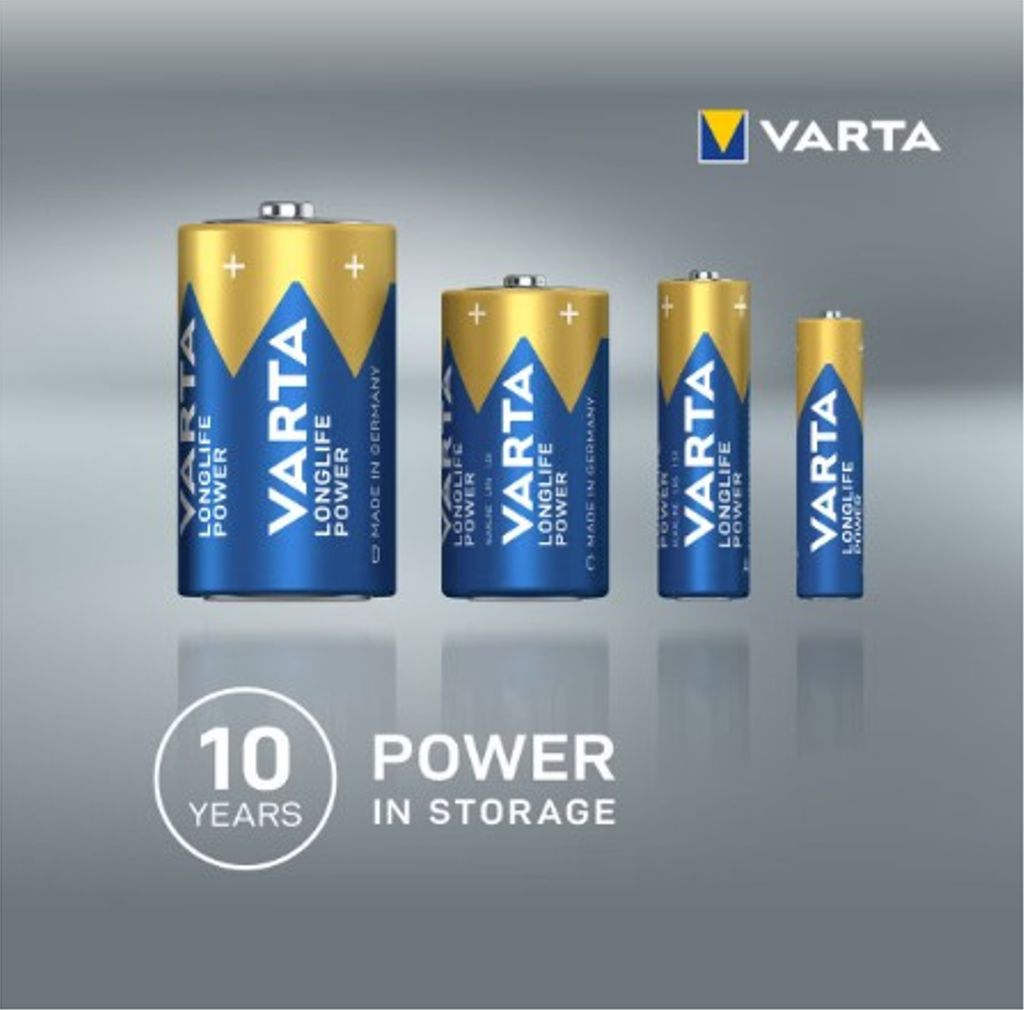 Varta Longlife Power AAA-batteri LR03 100-pack XXL