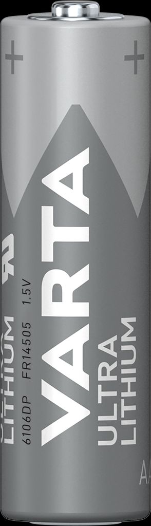 AA 1,5V Lithium 2er Blister Varta