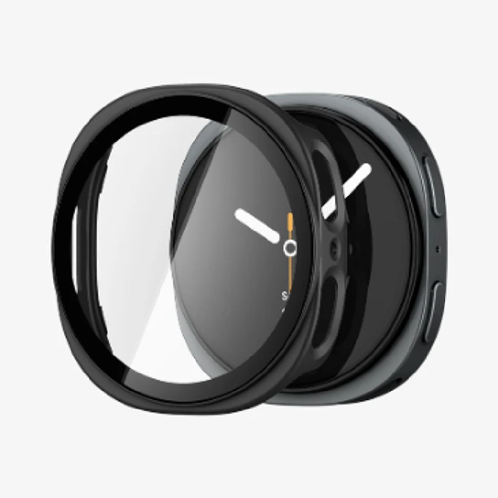 Spigen Thin Fit 360 Beskyttende Etui til Samsung Galaxy Watch 9/8 44mm - Sort