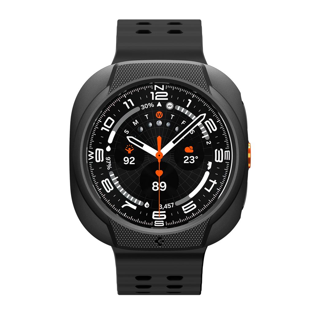 Spigen Galaxy Watch Ultra 2 47 mm TPU Skal - Mat Sort