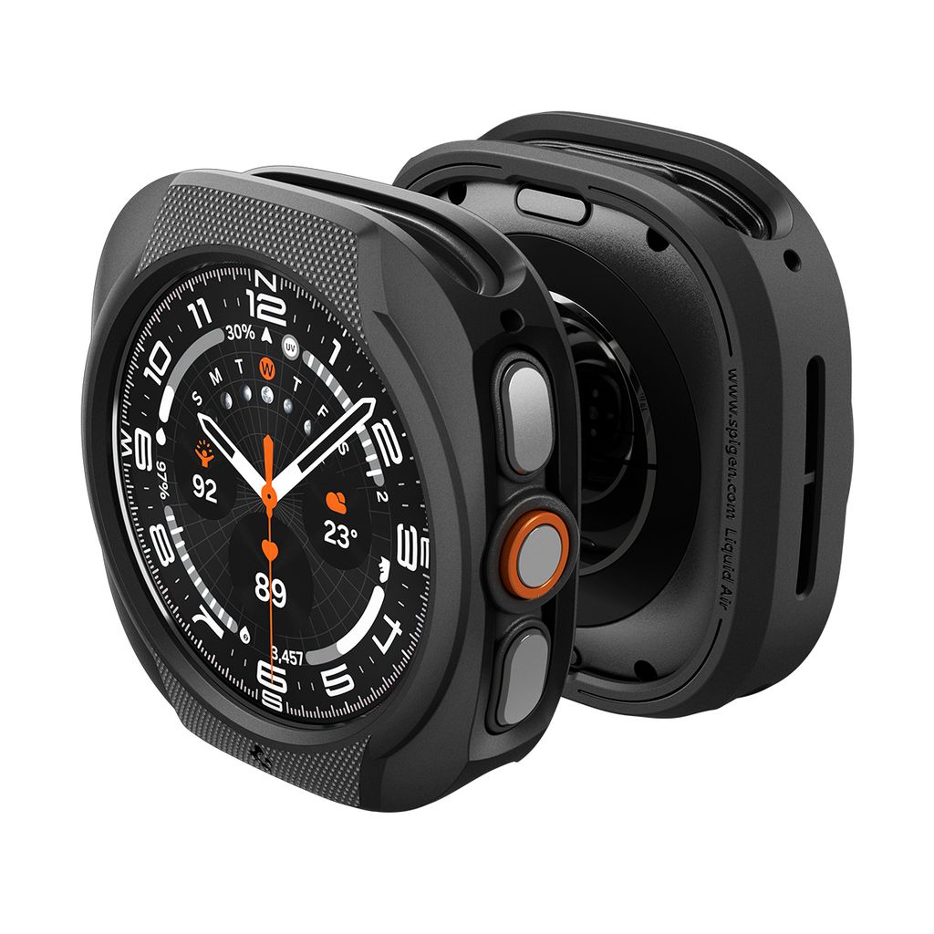 Spigen Galaxy Watch Ultra 2 47 mm TPU Skal - Mat Sort