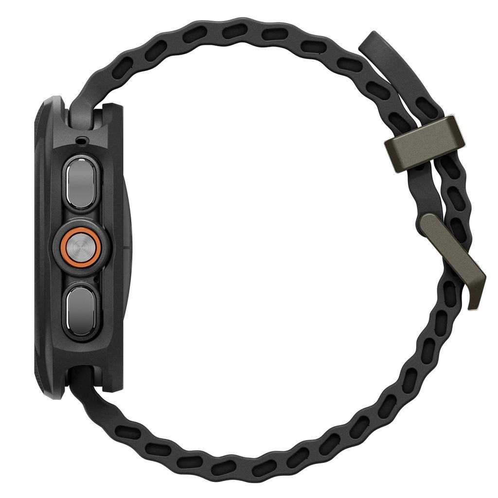 Spigen Galaxy Watch Ultra 2 47 mm TPU Skal - Mat Sort