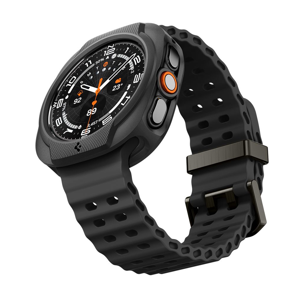 Spigen Galaxy Watch Ultra 2 47 mm TPU Skal - Mat Sort