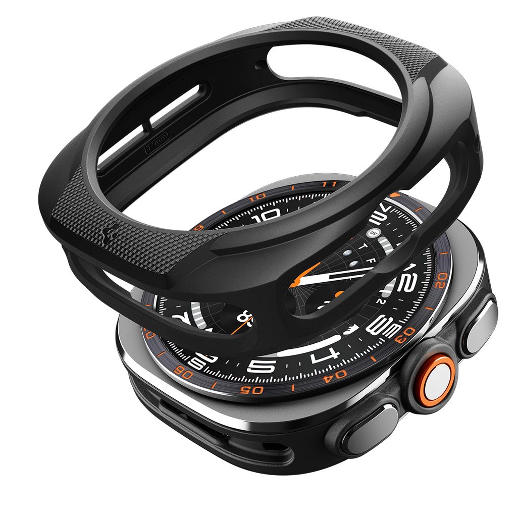 Spigen Galaxy Watch Ultra 2 47 mm TPU Skal - Mat Sort