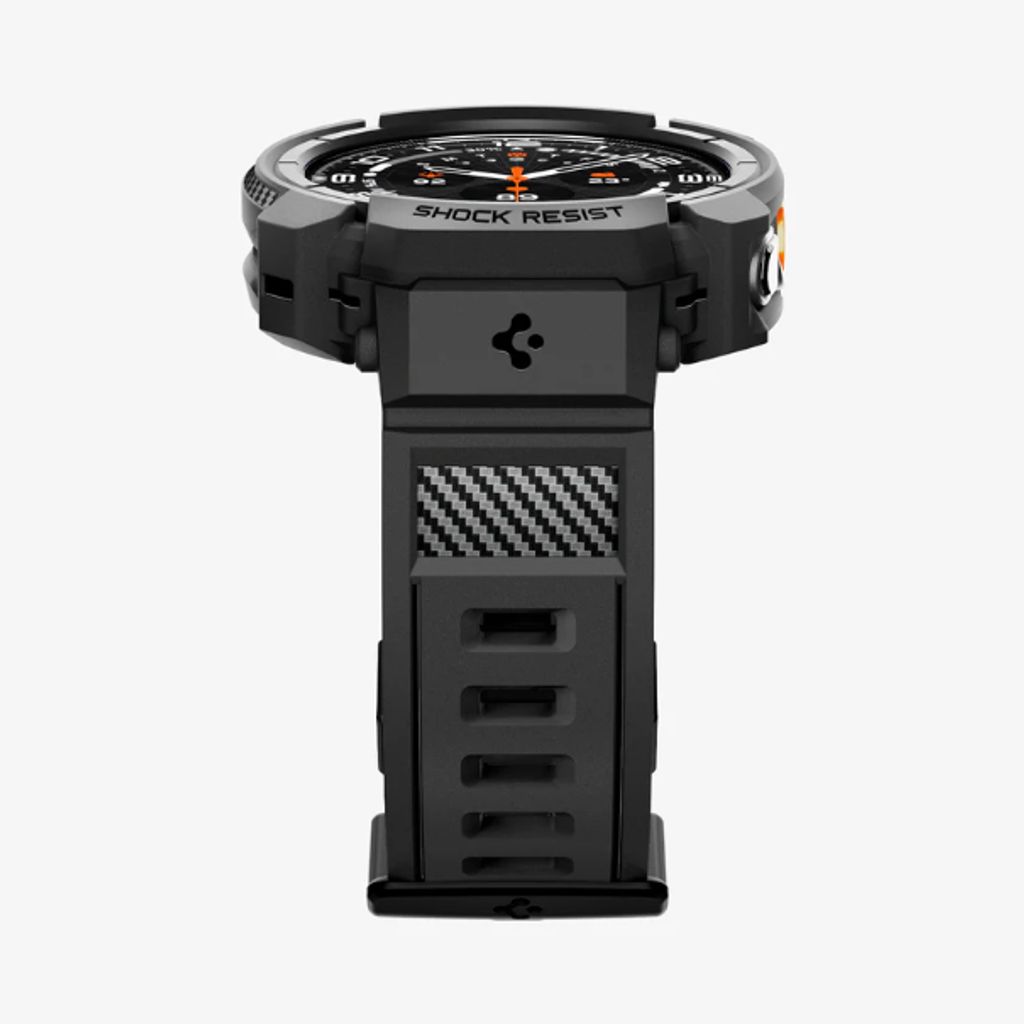 Spigen Galaxy Watch Ultra 47 mm Skal med Armbånd - Mattsort