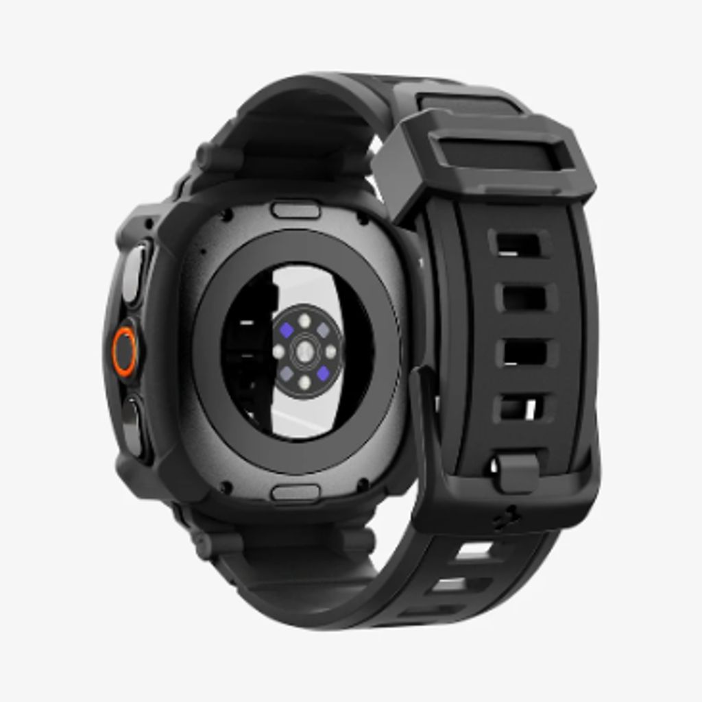 Spigen Galaxy Watch Ultra 47 mm Skal med Armbånd - Mattsort