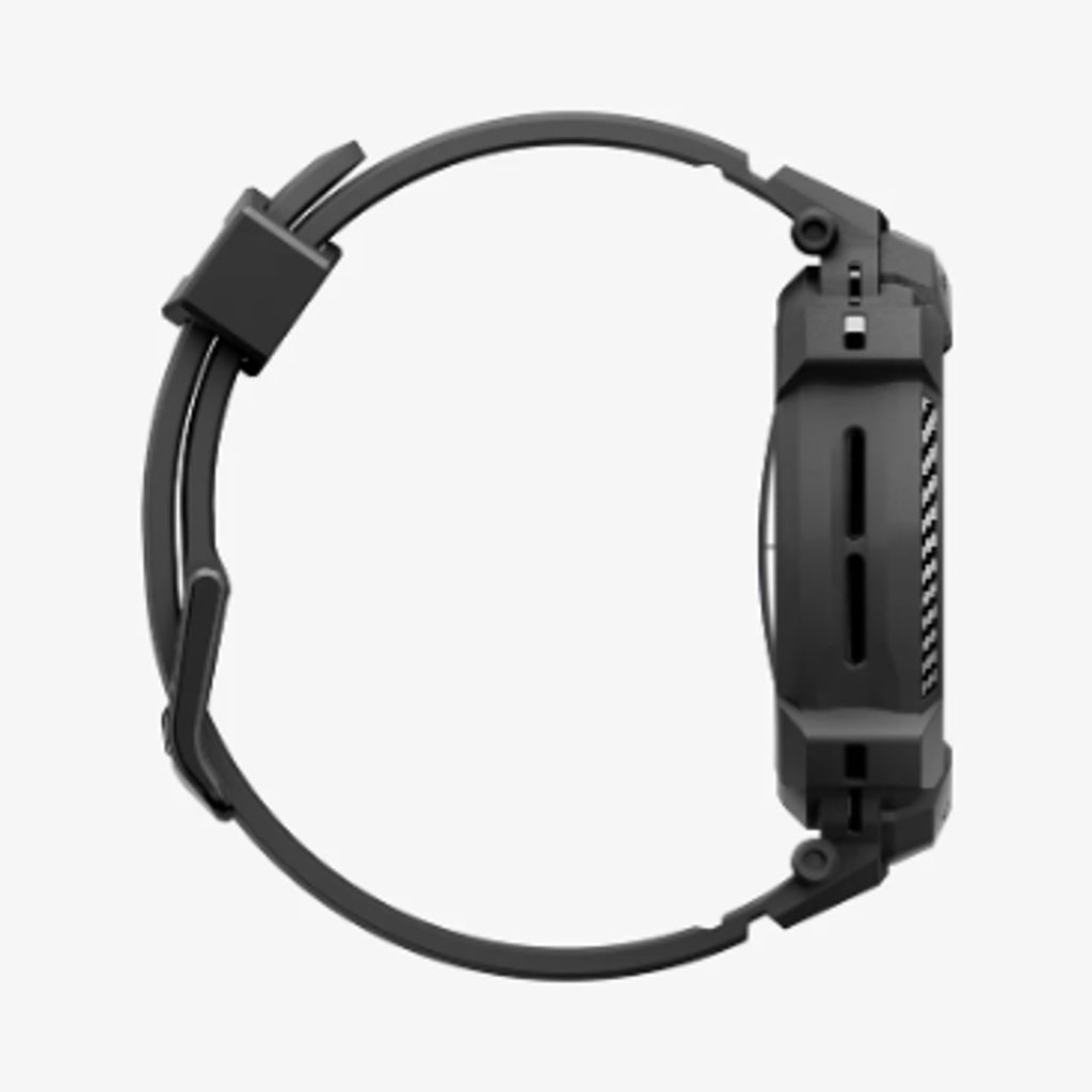 Spigen Galaxy Watch Ultra 47 mm Skal med Armbånd - Mattsort