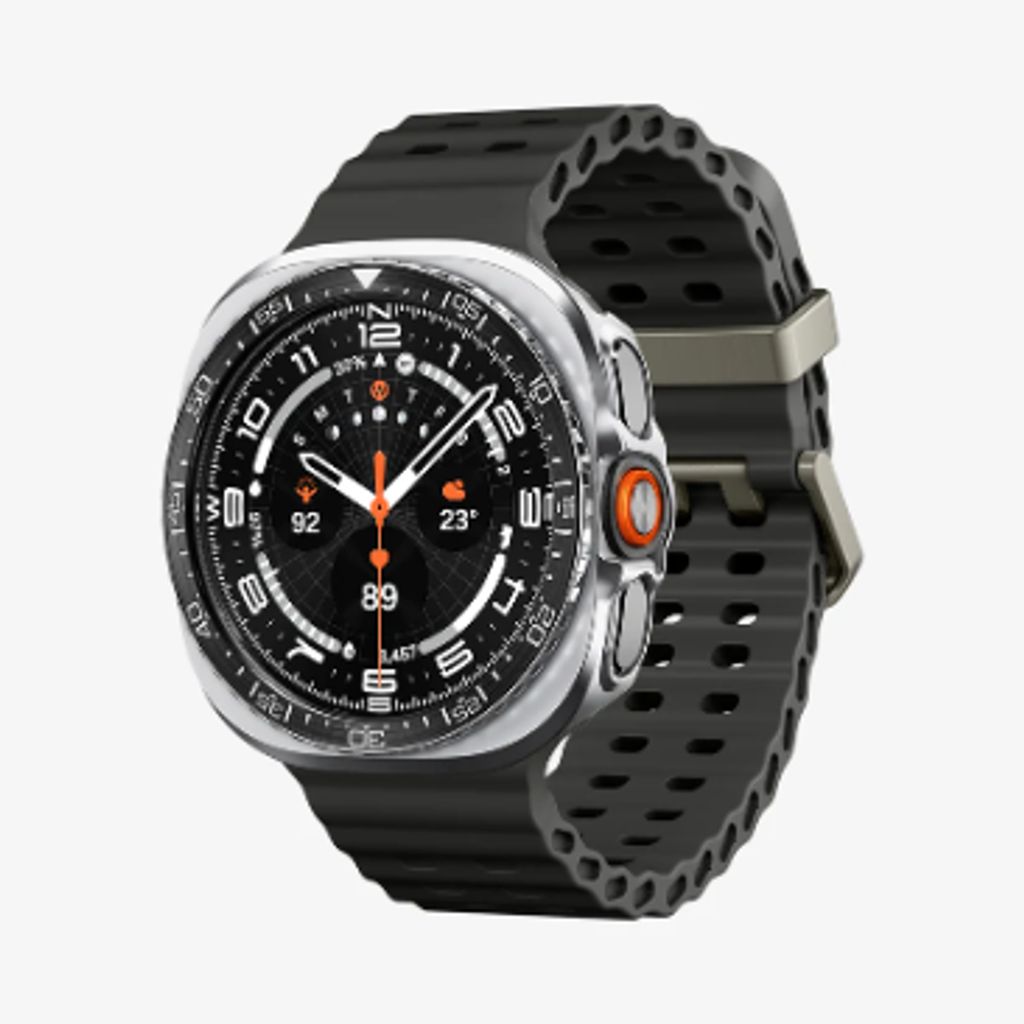 Spigen Samsung Galaxy Watch Ultra 2 47mm Beskyttelsesskærm til Bezel - Sort