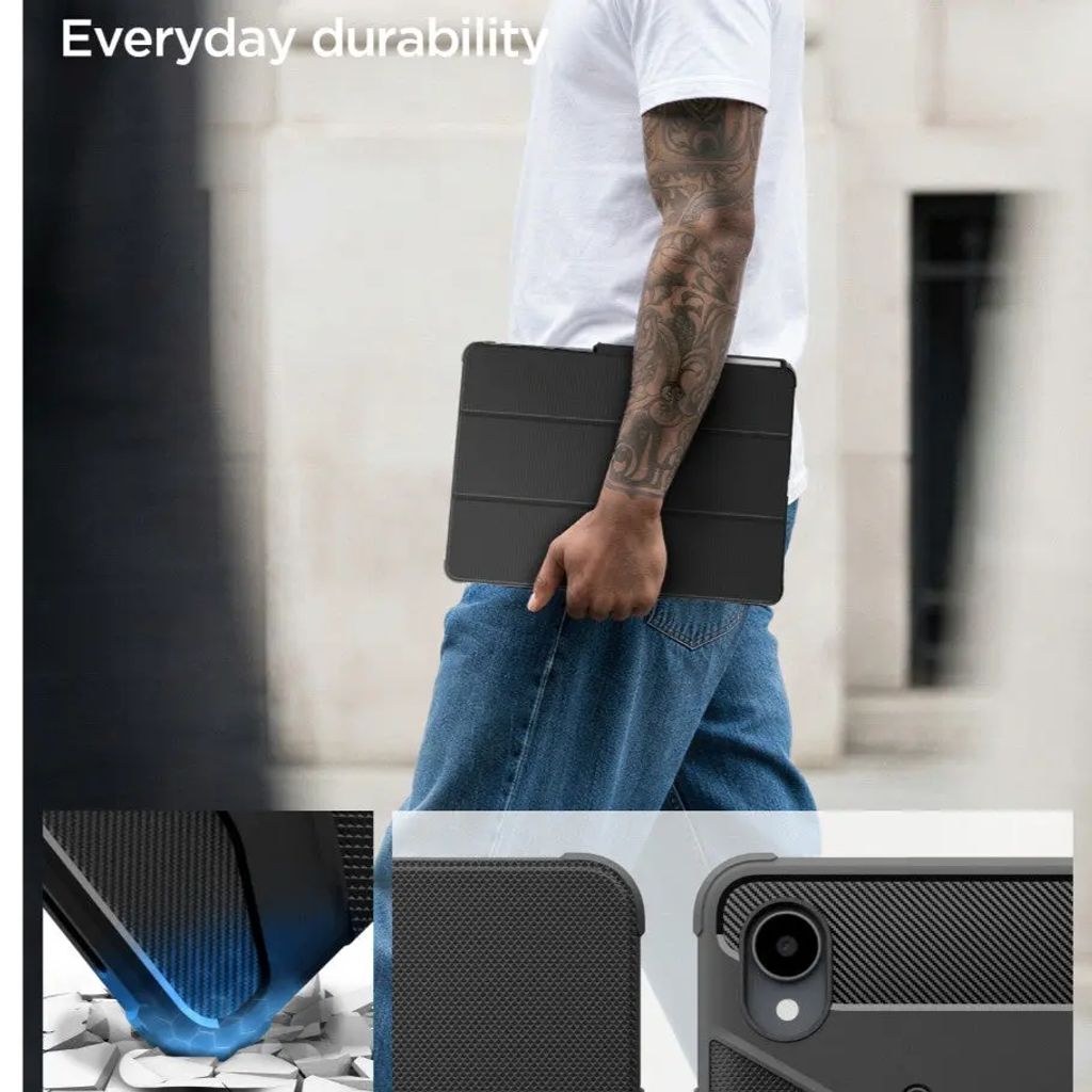 Spigen Rugged Armor Pro -kotelo - Musta