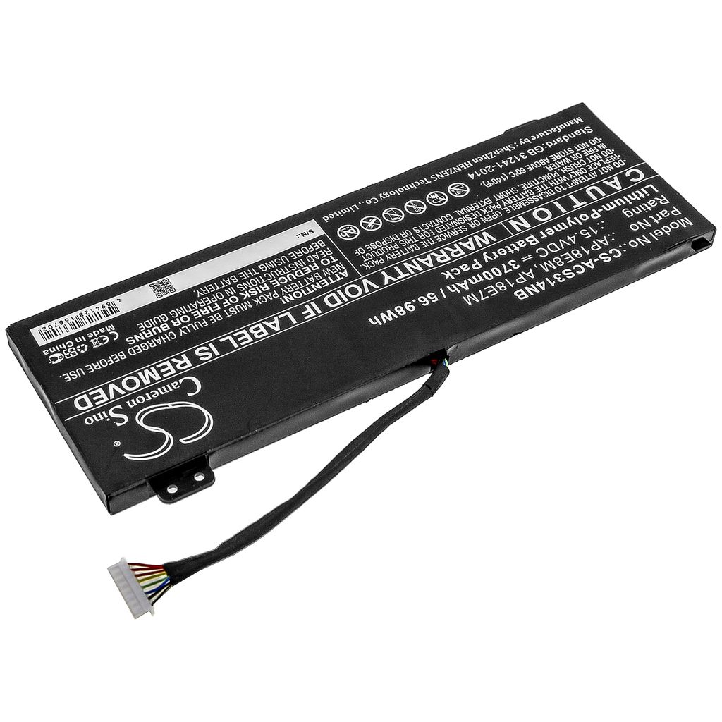 Acer ConceptD 5 Pro 17, 15,4V, 3700mAh