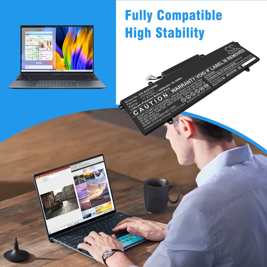 Asus ZENBOOK 14X OLED UX5401EA-KN511TS m.fl.