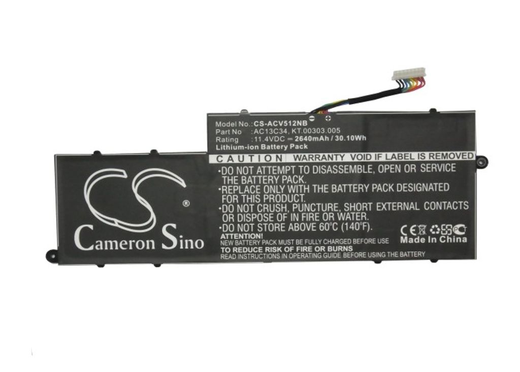 Acer Aspire E3-111-C6WQ, 11.4V, 2640 mAh