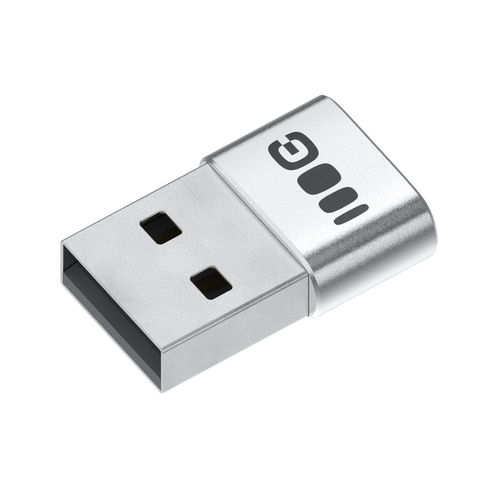 Greencell Plug&Play -sovitin USB-A - USB-C -tiedonsiirto 480 Mbps 12 W 2,4 A