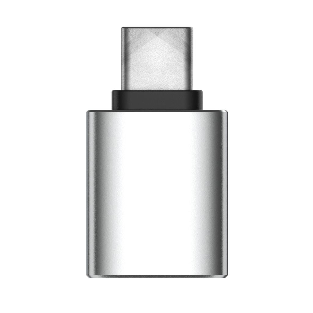 Greencell OTG-adapter USB-C til USB-A dataoverføring 480 Mbps 12W 2.4A