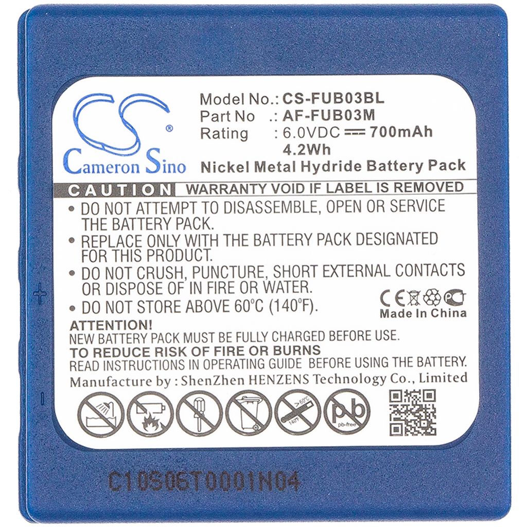 AF-FUB03M for  HBC, 6.0V, 700 mAh