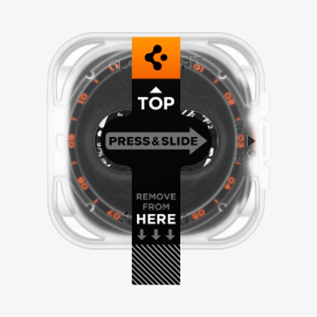 Spigen Glas.tR EZ Fit Samsung Galaxy Watch Ultra 2 47mm Skærmbeskyttelse