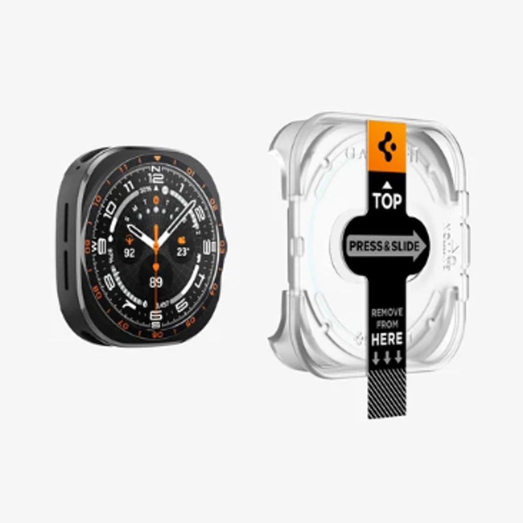 Spigen Glas.tR EZ Fit Samsung Galaxy Watch Ultra 2 47mm Skærmbeskyttelse