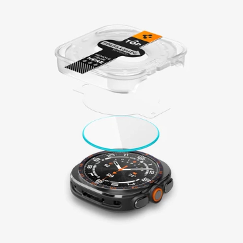 Spigen Glas.tR EZ Fit Samsung Galaxy Watch Ultra 2 47mm Skærmbeskyttelse