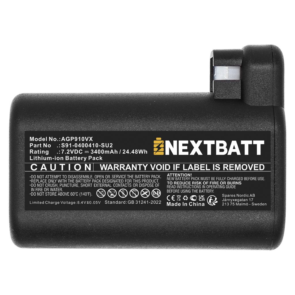 Electrolux Pure i9.2 7,2V 3400mAh