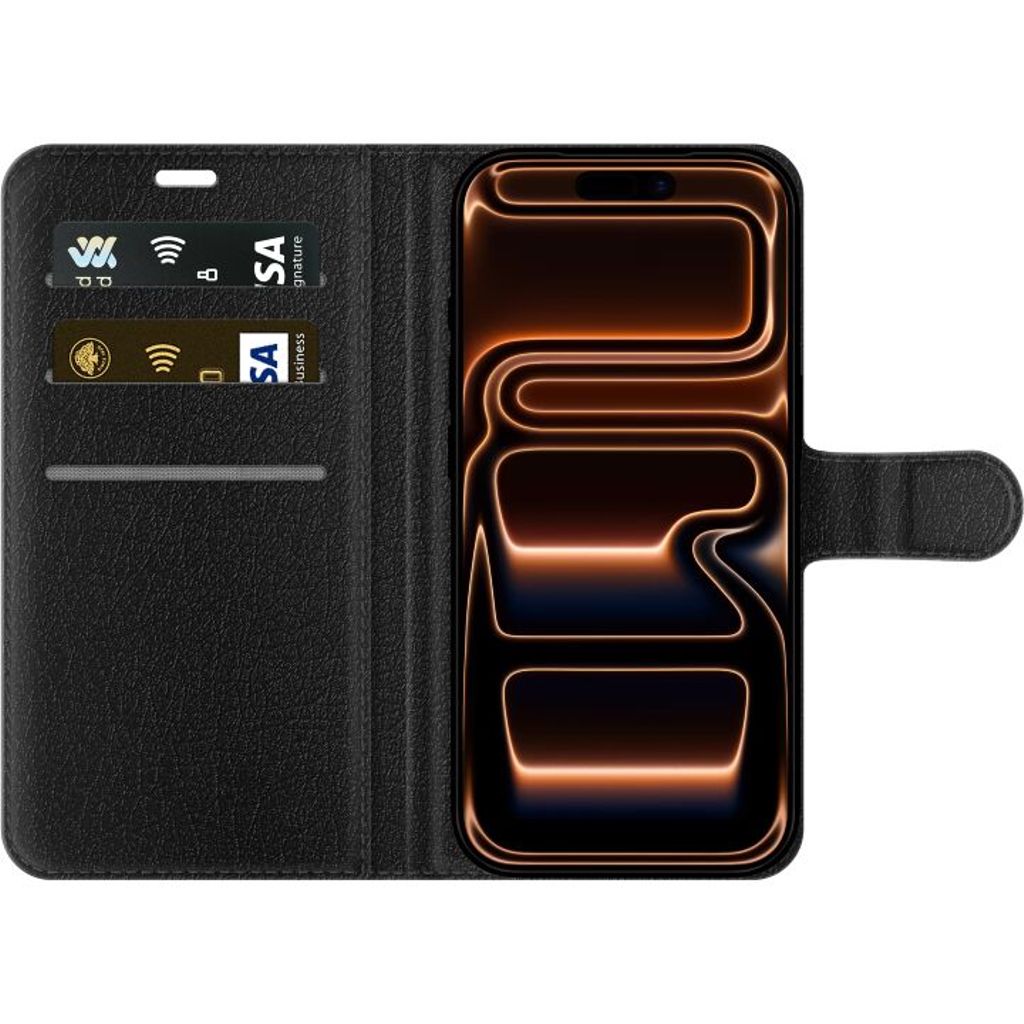 Apple iPhone 17 Pro Sort Tegnebogsetui Fotboll