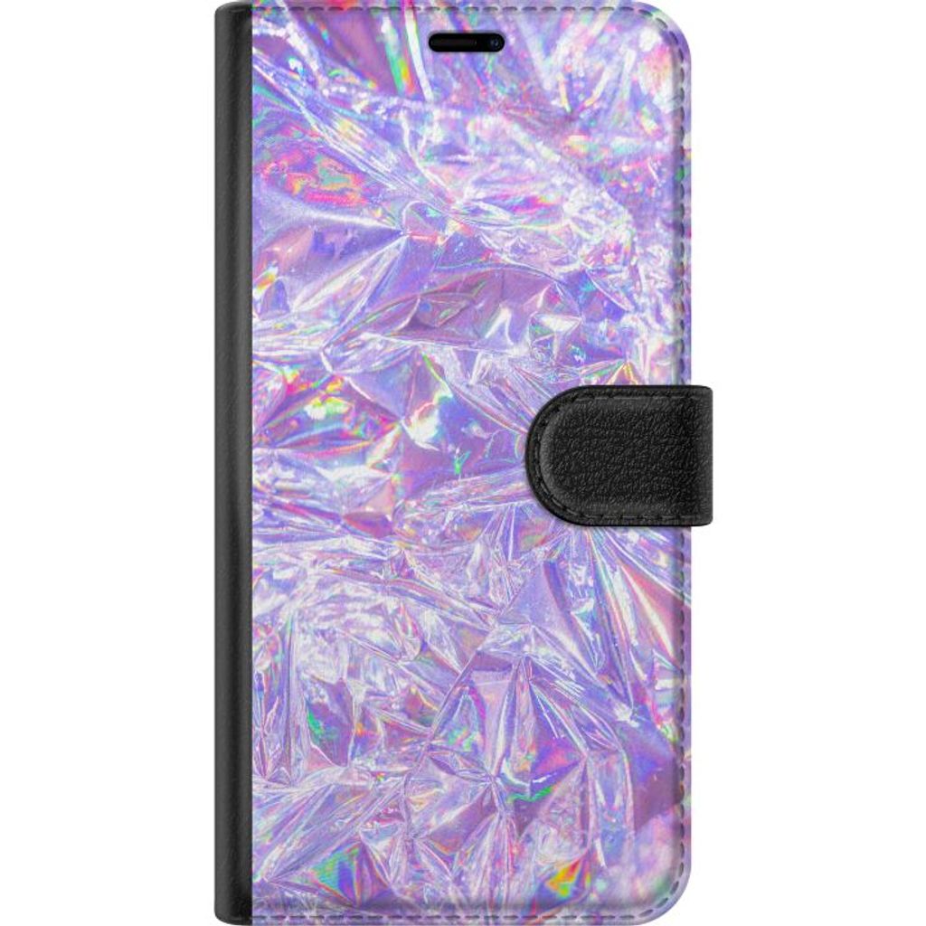 Apple iPhone 18 Pro Max Musta Lompakkokotelo Glitter