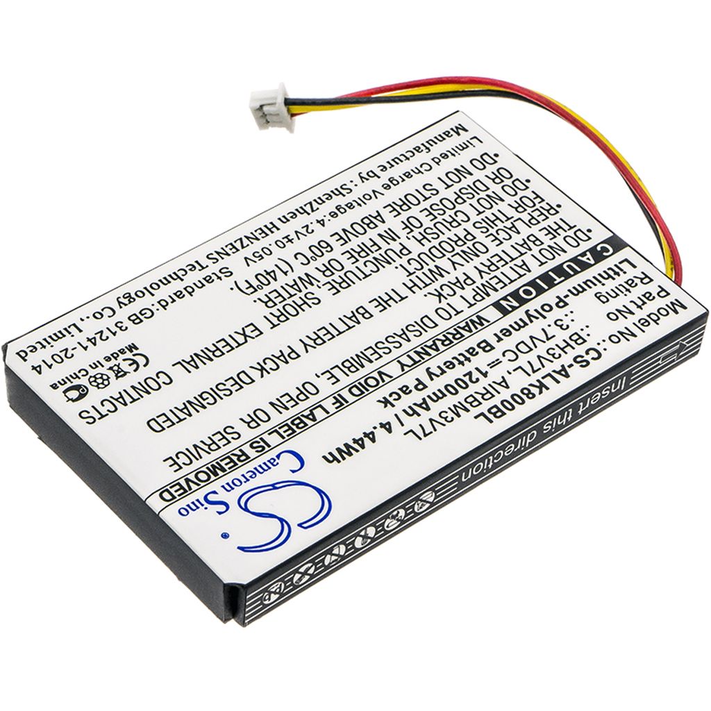 AIRBM3V7L for Autec, 3.7V, 1200 mAh