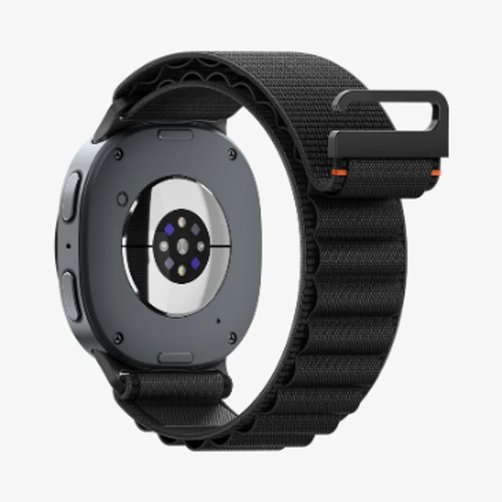 Spigen WBF1 Urrem til Samsung Galaxy Watch 9/8 40/44/46mm - Sort