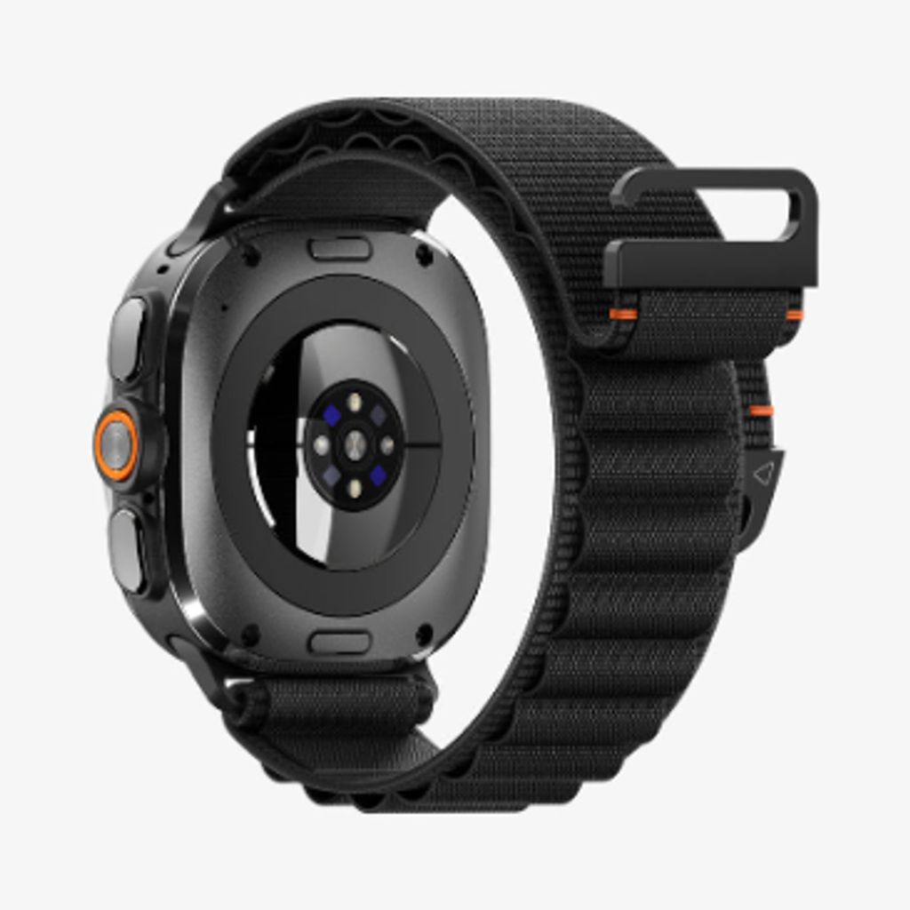Spigen WBF1 Urrem til Samsung Galaxy Watch Ultra/Ultra 2 47mm - Sort