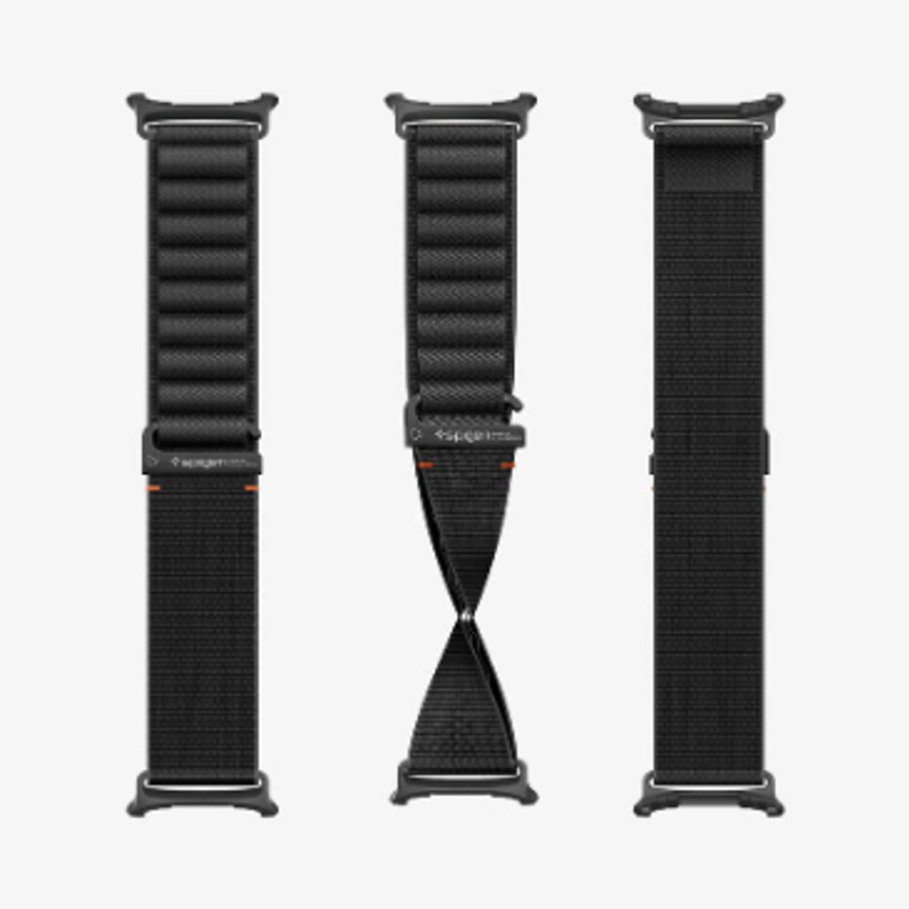 Spigen WBF1 Urrem til Samsung Galaxy Watch Ultra/Ultra 2 47mm - Sort