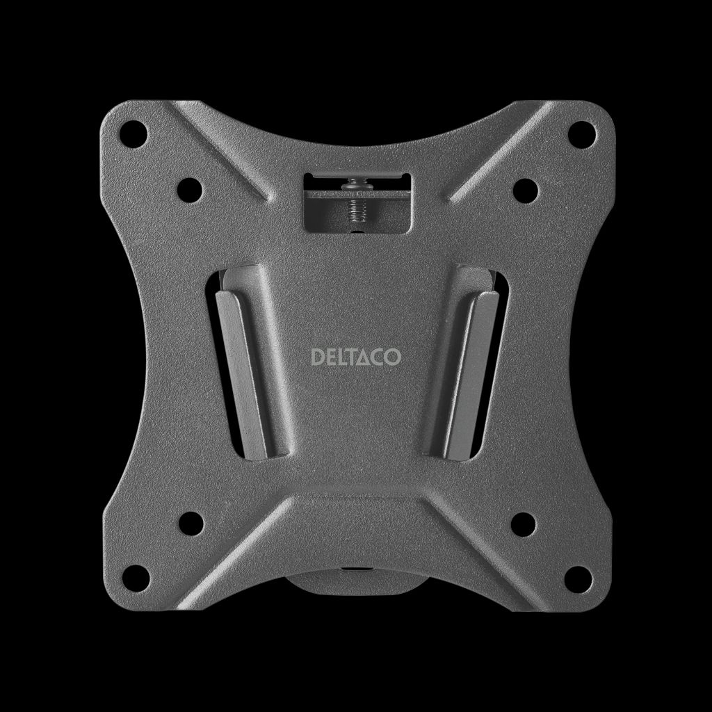 Deltaco Office Compact Slim fast vægbeslag 13-27 tommer - sort
