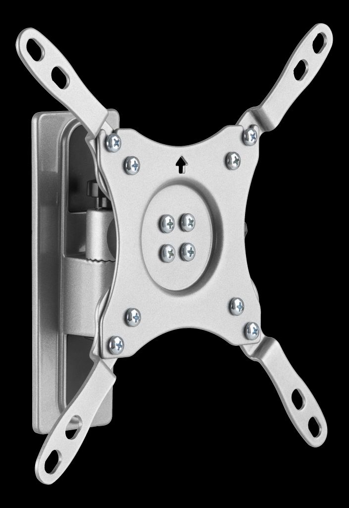 Deltaco TV/Skærm vægbeslag til campingvogn/autocamper – sort